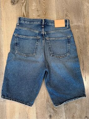 Acne Studios Denim Jean Shorts in Blue
